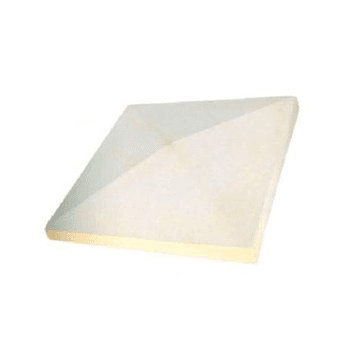 Four Weathered Standard Apex Pier Cap (L) 280mm x (W) 280mm (1 x 1 BRICK)