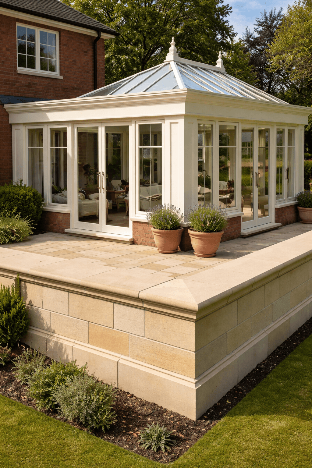 Flat Coping - Scotch Buff Sandstone